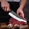 Handmade Chef Knife Meat Cleaver Stainless Steel Traditional Wood Handle Chinese Slaughter Knives