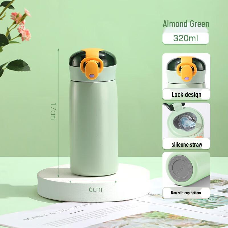 Kabadun Children s Stainless Steel Insulated Straw Cup