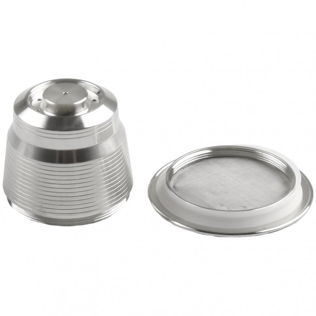 04 Stainless Steel Coffee Capsule 3.7*2.7cm Practical