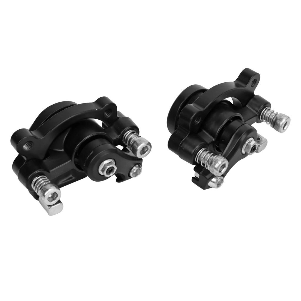 1pair Disc Brake Calipers Aluminum Alloy Front Rear Disc Brake Calipers for MBX10 MBX11 Mini Dirt Bike Black