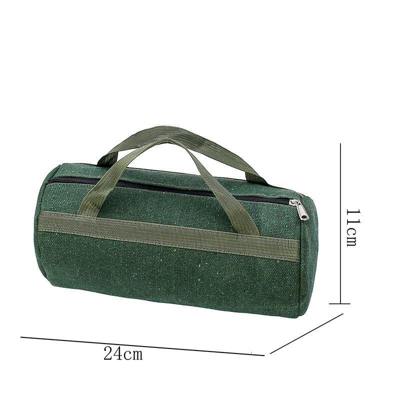 Werkzeugtasche aus Canvas mit großer Kapazität für Schraubendreher & Reparaturwerkzeuge