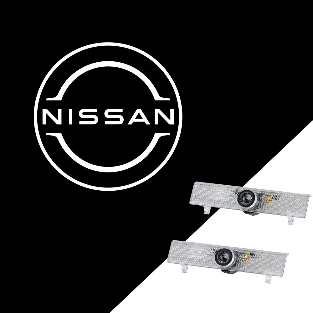 BQZTMO1 LED HD Wireless Car Door Logo Welcome Lamp Laser Light Projector Light For Nissan Nismo AMADAR New Teana TITAN 2003-2014 QUEST