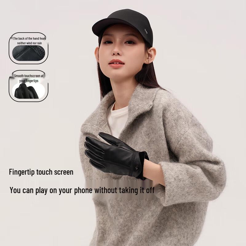 VVC Women's Thermal Touchscreen Cycling Gloves