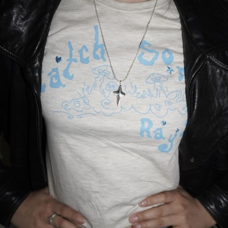 

YEONSEUNG Cross necklace os