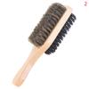Men Boar Bristle Hair Brush Natural Wooden Wave Brush For Male Beard Hairbrush