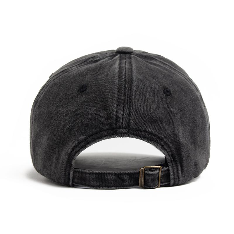Baseball Cotton Washed Caps Summer Trendy Fashionable Embroidered Stitching Soft Top Women'S Cap Outdoor Casual Sport Visor Trucker Hat For Men