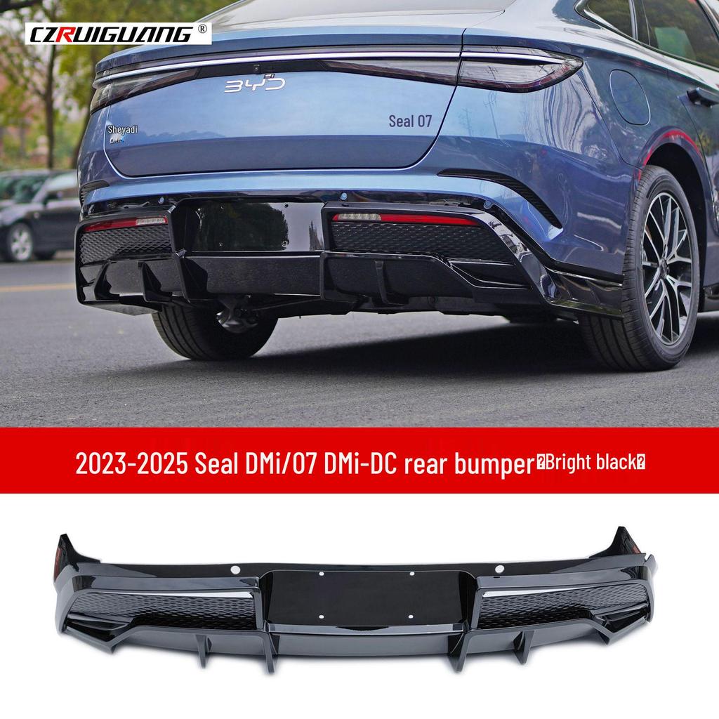 2023-2025 BYD Seal 07DMI Zijschorten, Voorbumper, Achterspoiler, Achterbumper, Achterlip & Spoiler Kit.