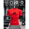 Men's High-Stretch Gym Compression T-Shirt with Quick-Dry & Breathable Fabric Casual Training Top