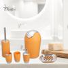 6 Teile/satz Badezimmer Kit Lotion Flasche Mundwasser Tasse Zahnbürste Tasse Seife Box WC-Bürste Mülleimer Set Toilettenartikel Veranstalter