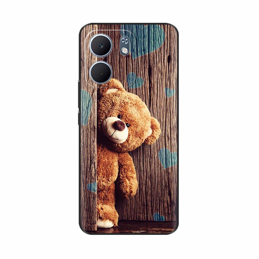 For Oppo A5x Case Soft Silicone Phone Cases Black TPU Back Cover For Oppo A5X A5 x 4G 5G Case Cute Printed Bags Fundas Coque