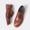 Retro British Style Thick Soled Lace Up Handmade Male Casual Shoes Genuine Leather Fashion Oxfords For Men Business Dress Shoes