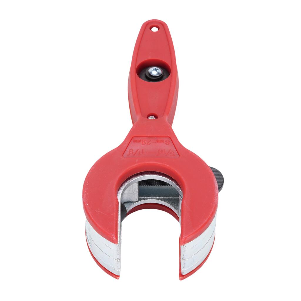 Ratcheting Tubing Cutter 2 In 1 Compact Pipe Cutters for Cutting PPR and Plastic Hoses 1 4in To 7 8in Copper PVC Metal
