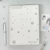 Original PU Photocard Binder Loose-leaf White Snowflake Photo Album Idol Card Collect Book