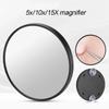 9cm 5X/10X/15X Magnifying Mirror Suction Cup Women Beauty Makeup Cosmetic Shower Home Magnification Glass Blackhead Magnifier