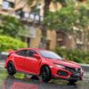 1/32 HONDA Civic Type R FK8 Legierung Automodell Druckguss Metall Spielzeug Fahrzeuge Automodell Simulation Sound Light Collection Kinder Spielzeug Geschenk
