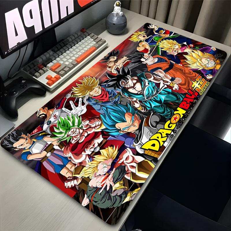 Mouse pad Dragon Ball Z Professional E-sports gamers speed pc Gaming Rubber keyboard notbook desk mat DBZ Rug mousepad