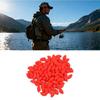 100PCS Two Colors Fishing Strike Indicator Foam Fishing Bobbers Fishing Floats  Fishing Tackle