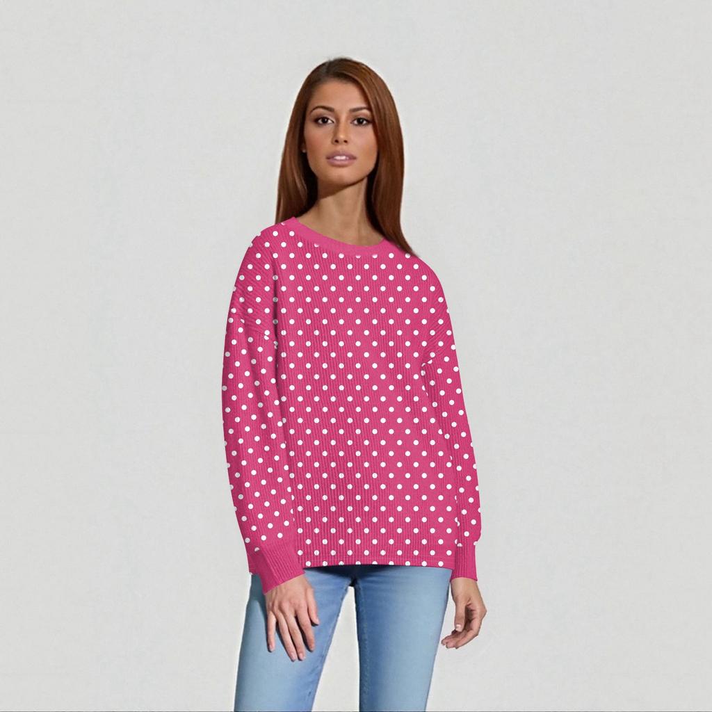 Women's Daily Casual Tops  Knitted Sweater
