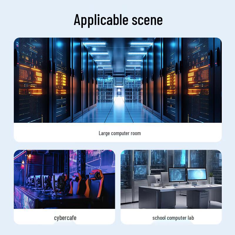 Dorewin 1U 12-Port Rack Mount Cable Management Panel