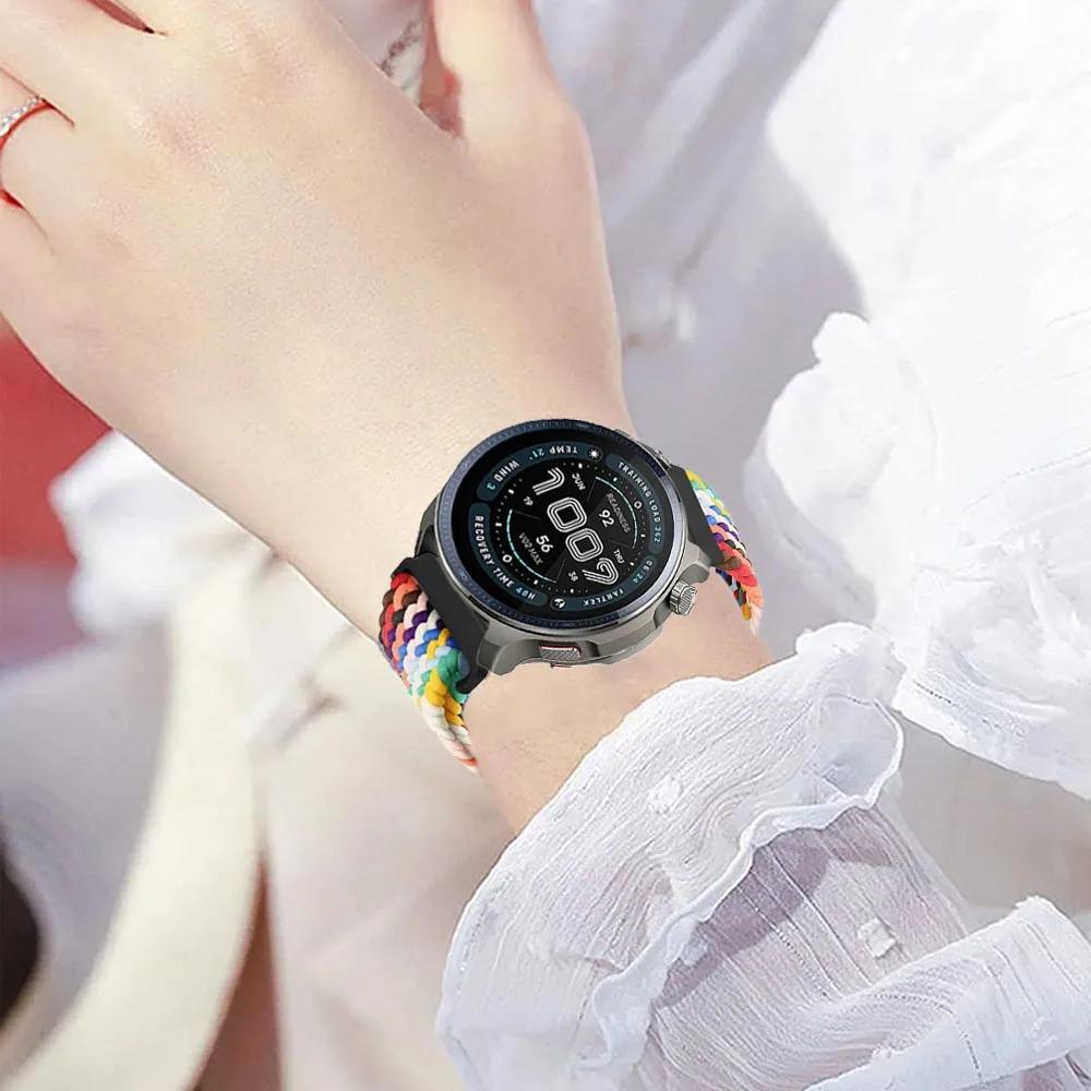 22mm 20mm Nylonový řemínek pro Amazfit Balance 2 1/Bip 6 5 Sportovní náramek Řemínek pro Amazfit GTR 47mm/GTR 4 3/GTS/Active 2