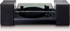 Lenco LS 300 Plattenspieler mit Bluetooth-Lautsprechern schwarz , Lenco