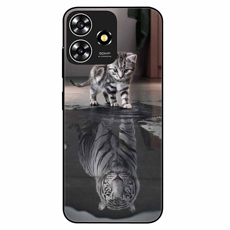 For ZTE Blade V50 Smart Case Phone Cover Shockproof TPU Soft Silicone Fundas for ZTE Axon 50 Lite 8050 V50Smart Luxury Coque