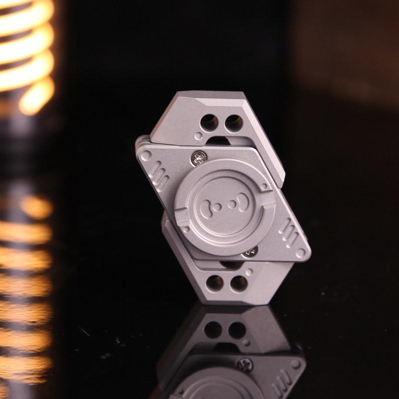 Armor Apen Fidget Spinner Roller Metal Hand Fingertip Spinning Top Tip Edc Relieve Stress Easing Sensory Toy Anti Anxiety Adults