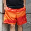 Jordan Legacy AJ11 Printed Mid-Waist Fitted Shorts Men Bottoms Orange-Red CW0842-100