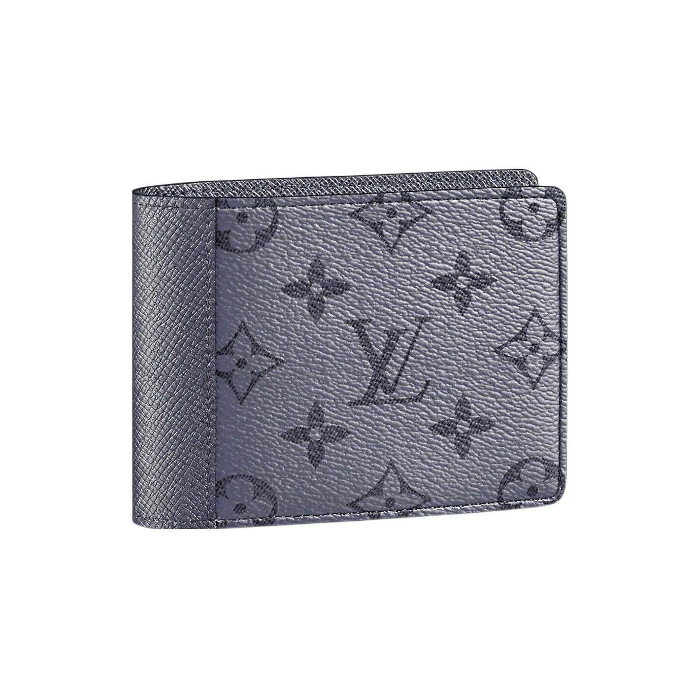 LOUIS VUITTON Multiple Seifs Monogram Gunmetal