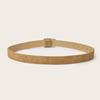Trendy Pin Buckle Suede Leather Belt Casual Luxury Design Business Waist Belt Retro Waistband For Women