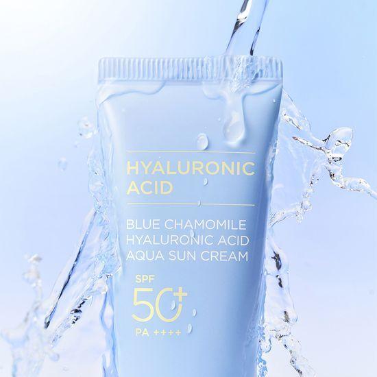 JUNG SAEM MOOL Blue Chamomile Hyaluronic Acid Moisture Sun Cream 50ml