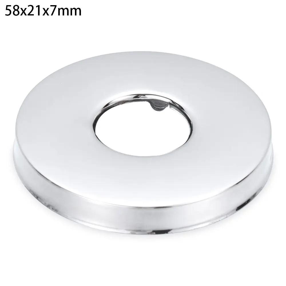 New Chrome Stainless Steel Flange Cover Pipe Wall Covers Faucet Decor Faucet Decorative Cover Faucet Accessories