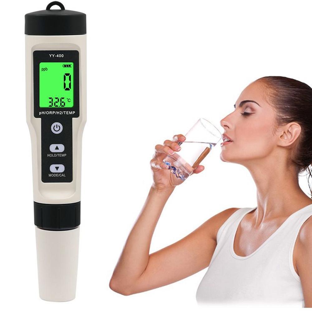 Test Pen PH/ORP/TDS 4 In 1 Backlight Hydrogen-Rich