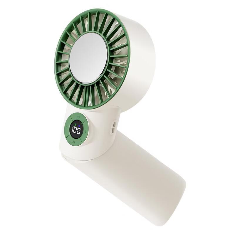 Qianyu 3-in-1 Portable Cooling Fan with Ice Compress & LED Display