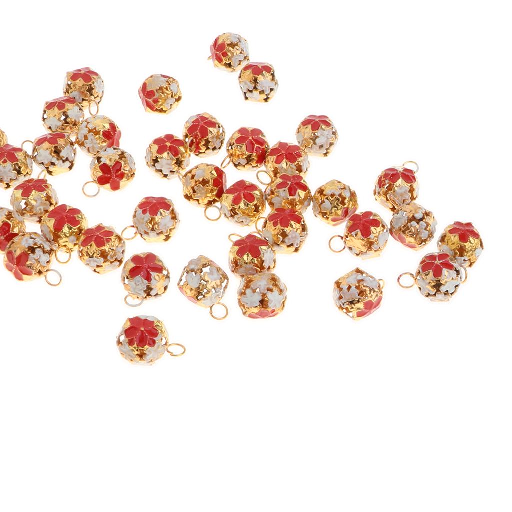 20Pcs Moda diamantes de imitación de cristal checo arcilla redondo Bola de discoteca Pave Espaciador granos