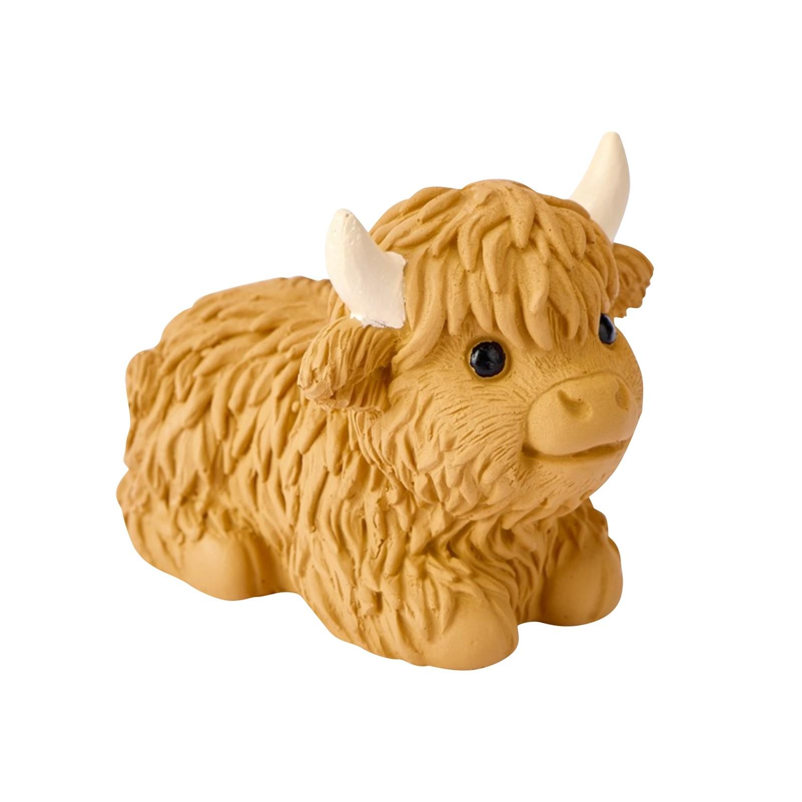 

Симпатичные смоляные имитационные украшения для скота, садовые украшения One Size оранжевый