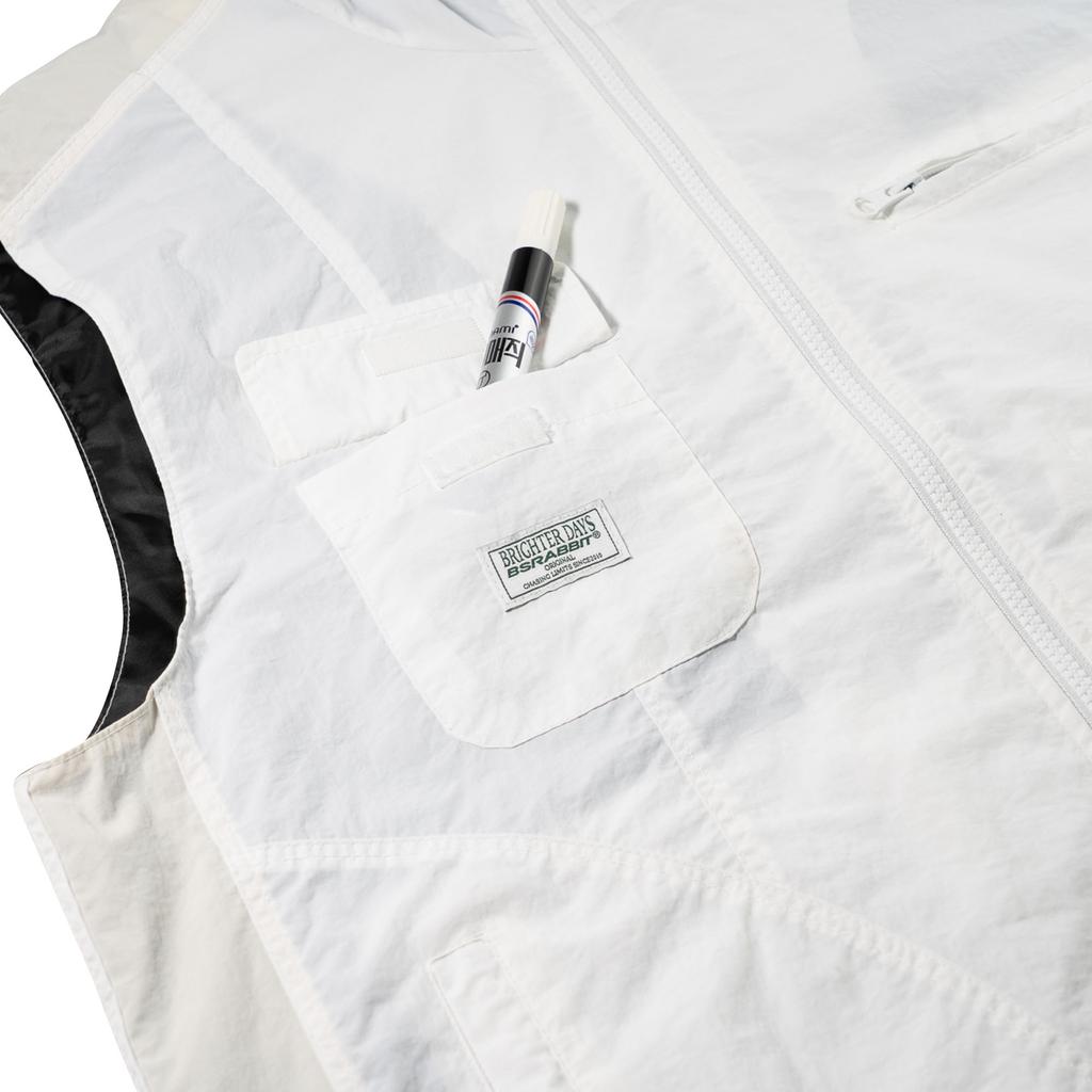 Bsrabbit Active Trail Hooded Vest Ivory