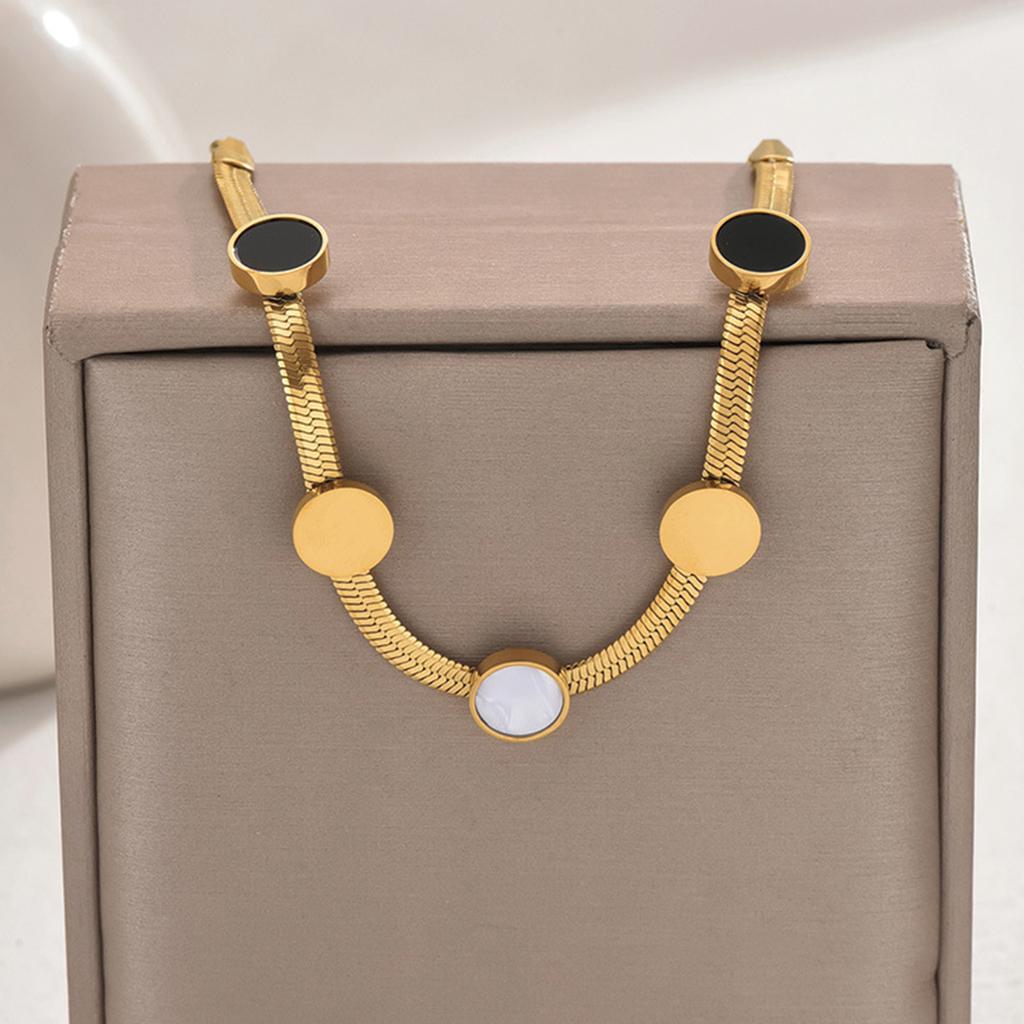 316L Stainless Steel Link Chain Bangle Bracelet for Women Fashion Charm Bracelet Girl Wristhand Jewelry Casual Party Gifts