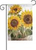 Garden Ag 12x18 Inch Double Sided Vertical Welcome Summer Ags No Fade House Ags Alluring Sunowers Summer Yard Banner LLX