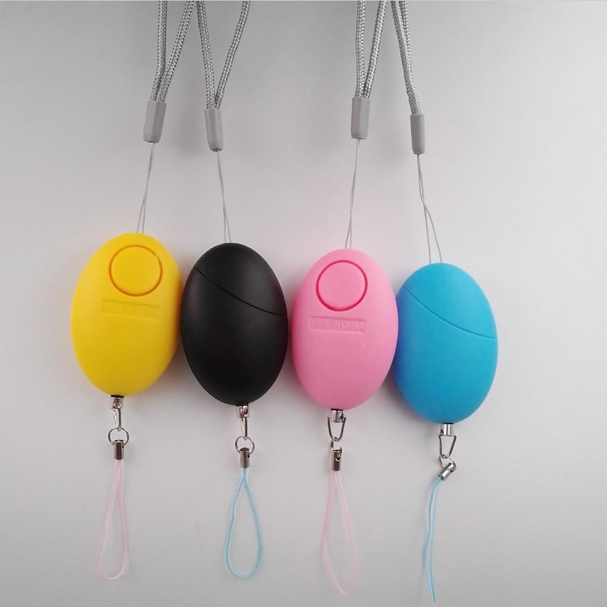 Egg-Shaped Personal Safety Alarm Keychain for Women - High Decibel, Compact & Portable