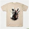 Summer Assassin Creed Black Flag Graphic Men's Cotton T-Shirt Men  Casual Loose Fashion Funny Round