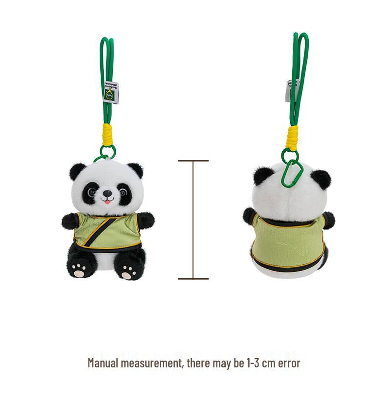 Chinese-Style Hanfu Panda Plush Toy - Customizable Logo, Perfect for Gifts