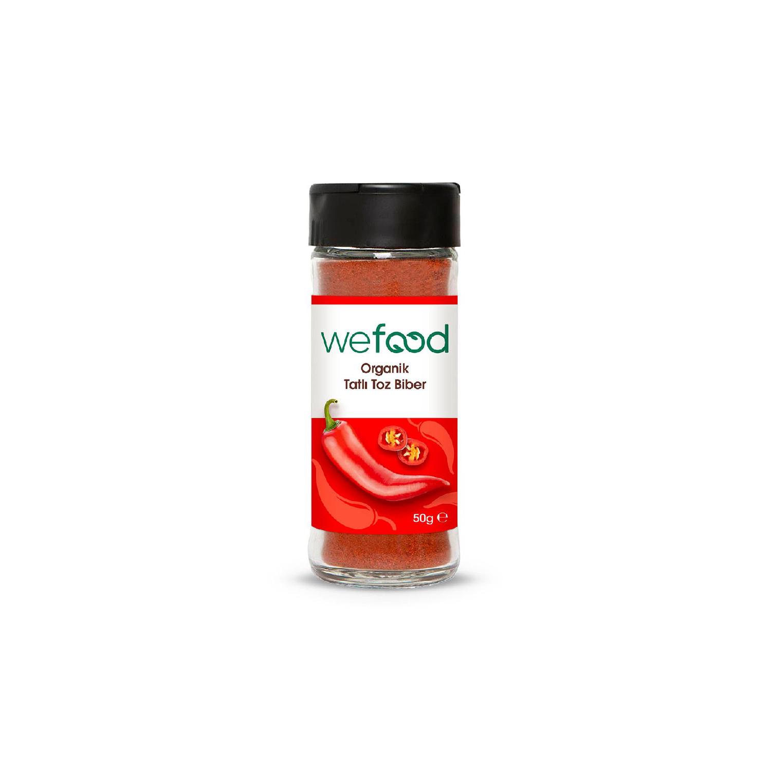 

Organic Red Sweet Pepper Powder 50 Gr