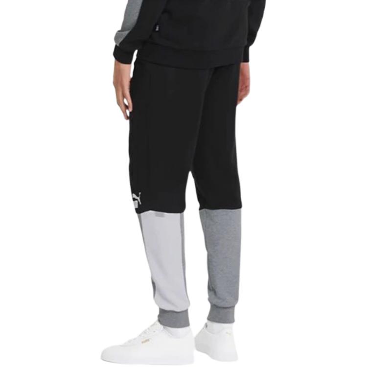 Puma Fashionable Comfortable Versatile Skin-Friendly Tapered Mid-Waist Knitted Sports Pants Men Bottoms 849537-01