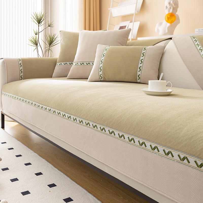 New Chenille Sofa Cushion Cover Towel Four Seasons Universal Leather Sofa Cover Non-Slip Sofa Cushion