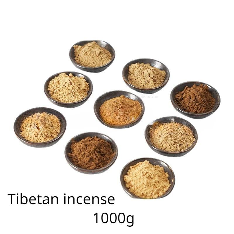1000g Natural Incense Powder Goose Pear Osmanthus Jasmine Sandalwood Agilawood Home Tea Room Incense Seal Make Fragrant Material