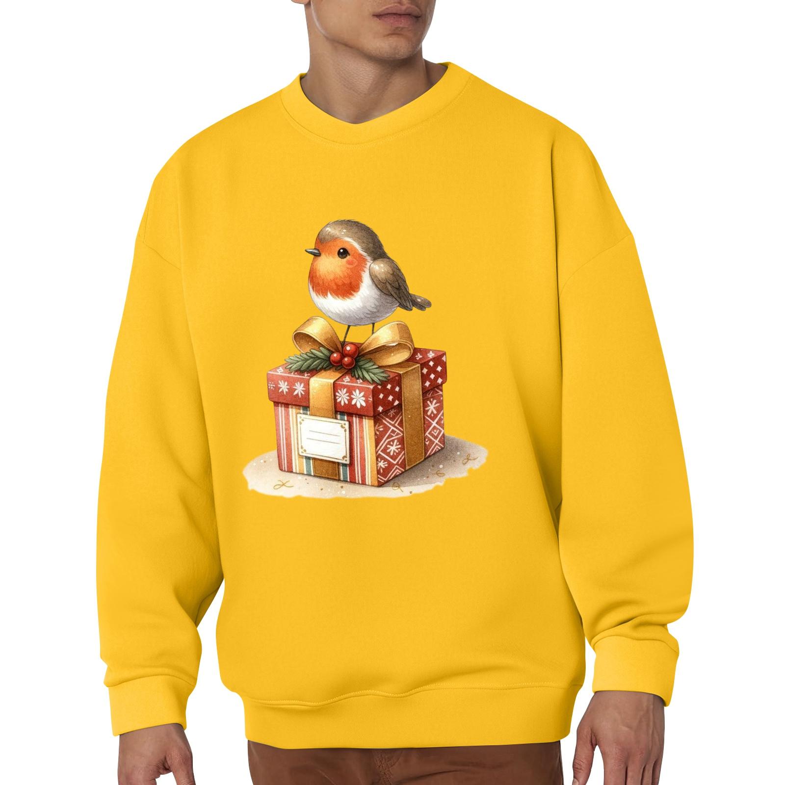 

Мужская толстовка с капюшоном, толстовка контрастного цвета, спортивная повседневная куртка XL жёлтый