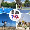 Volleyball Court Lines Highly Visible Boundary Lines Set for Sand Portable Foldable Multi-Functional Accessories for Outdoor