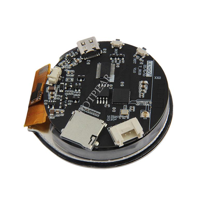 2.1-inch Round ESP32-S3 Dev Board with ST7701S LCD Touch Display
