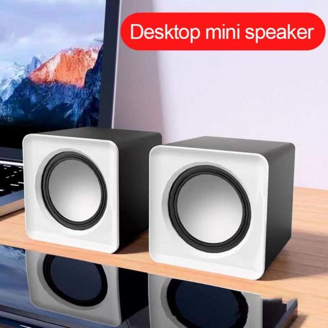 Altavoz para PC para Ordenador Portátil Portátil Escritorio Caja de Sonido Mini Caja de Sonido Música Bocina Columna Acústica Coluna Sistema de Audio
